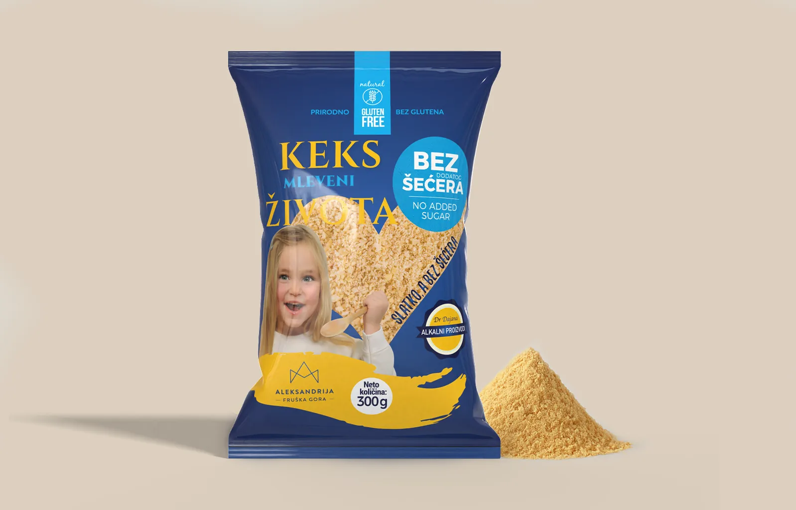 Keks des Lebens ohne Zuckerzusatz von Aleksandrija